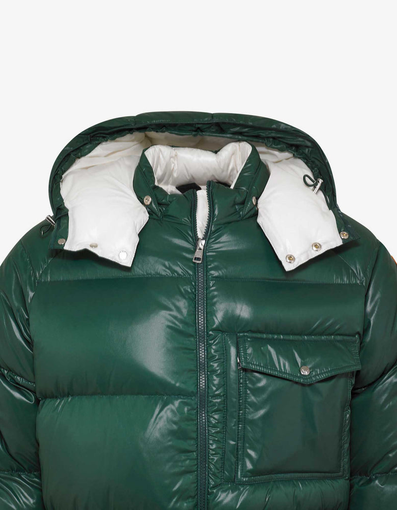 2 Moncler 1952 Moncler Barthet Green Nylon Down Jacket