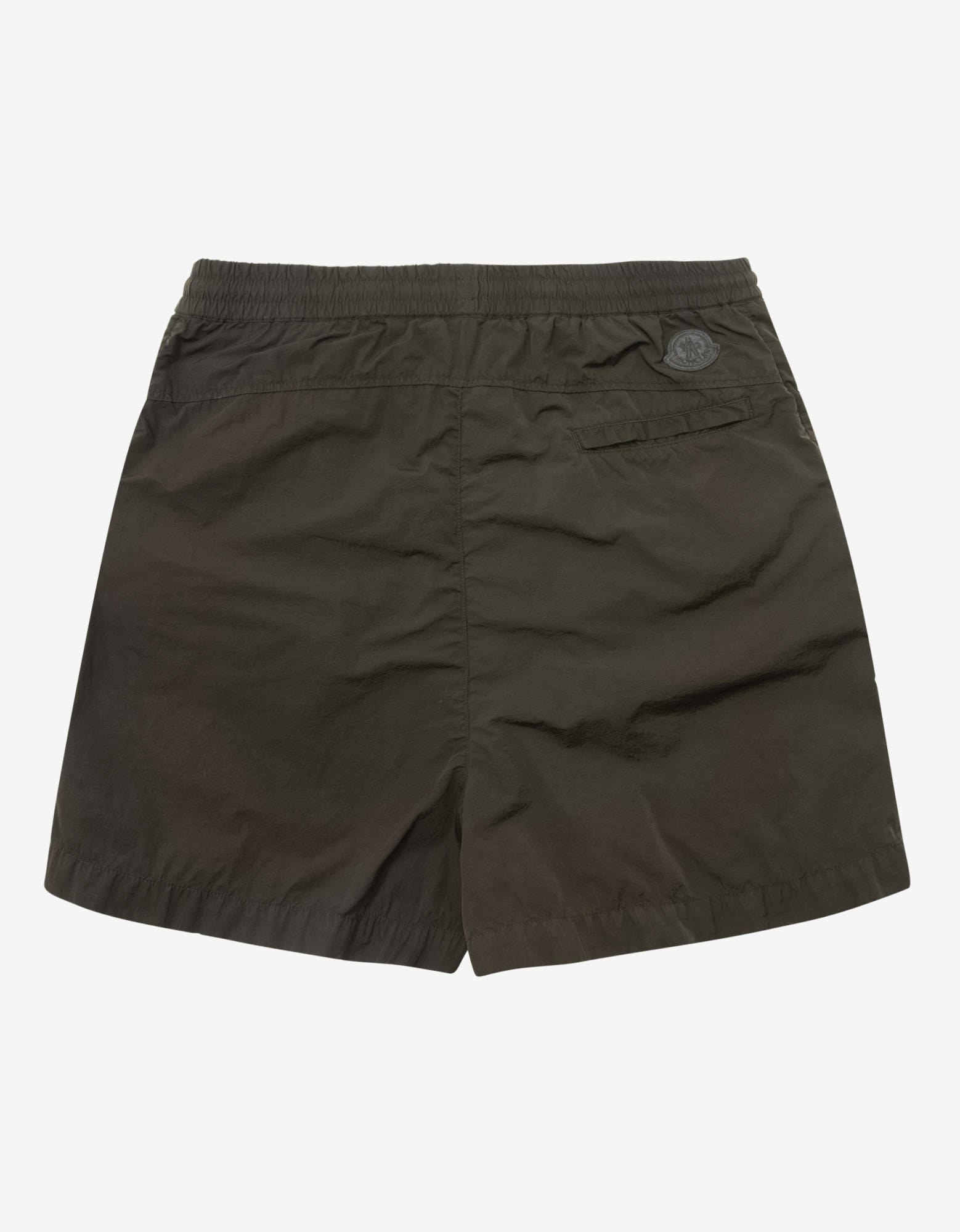 2 Moncler 1952 Dark Green Nylon Bermuda Shorts Zoo Fashions