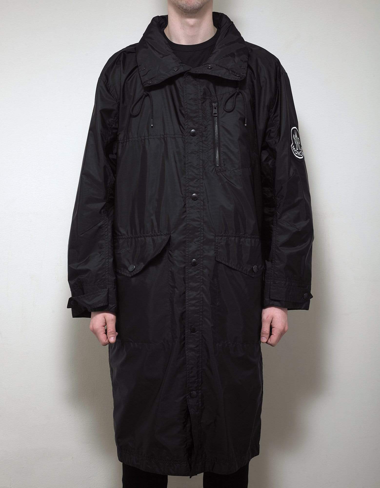 2 Moncler 1952 Greg Black Nylon Parka – Zoo Fashions