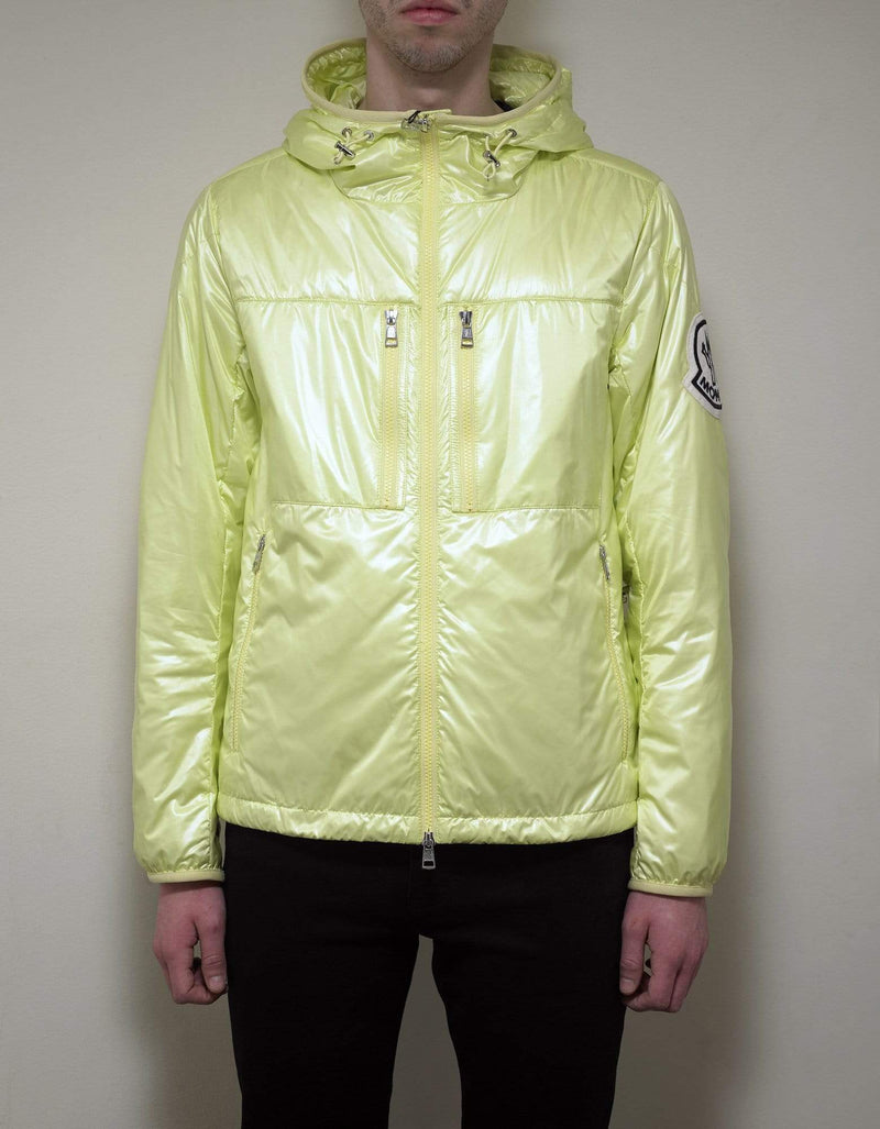 2 Moncler 1952 Moncler Lafond Yellow Nylon Down Jacket