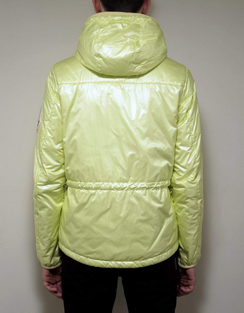 2 Moncler 1952 Moncler Lafond Yellow Nylon Down Jacket