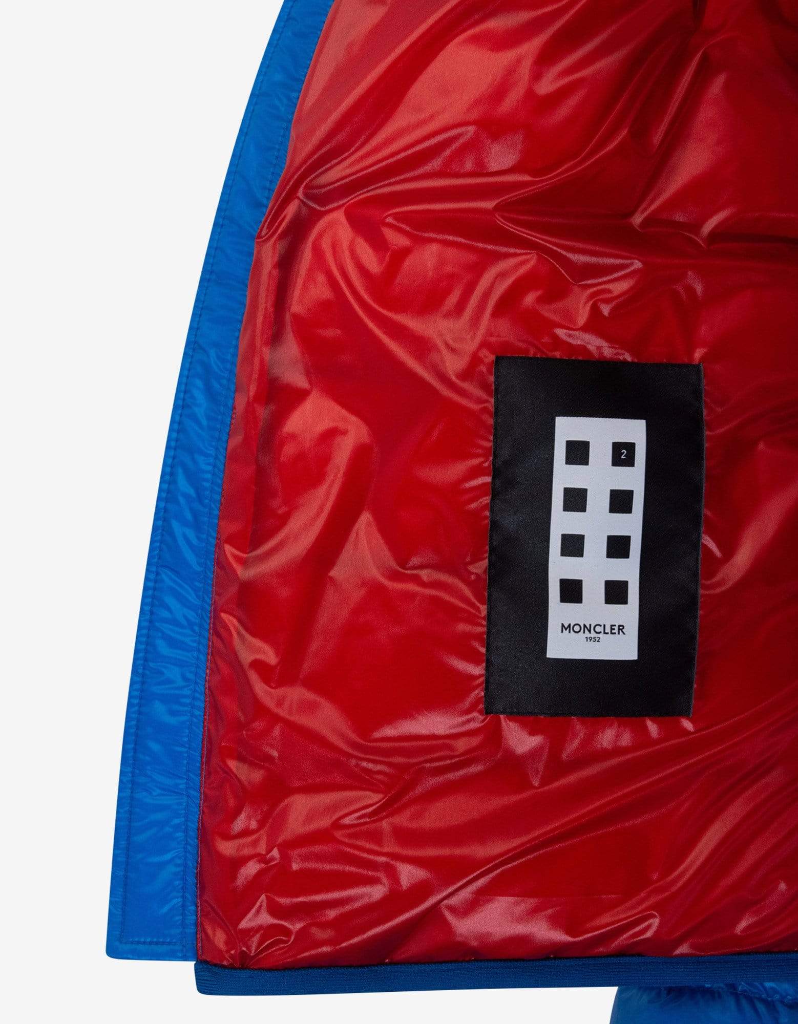 2 Moncler 1952 Liam Blue Nylon Down Jacket – mens designer fashion