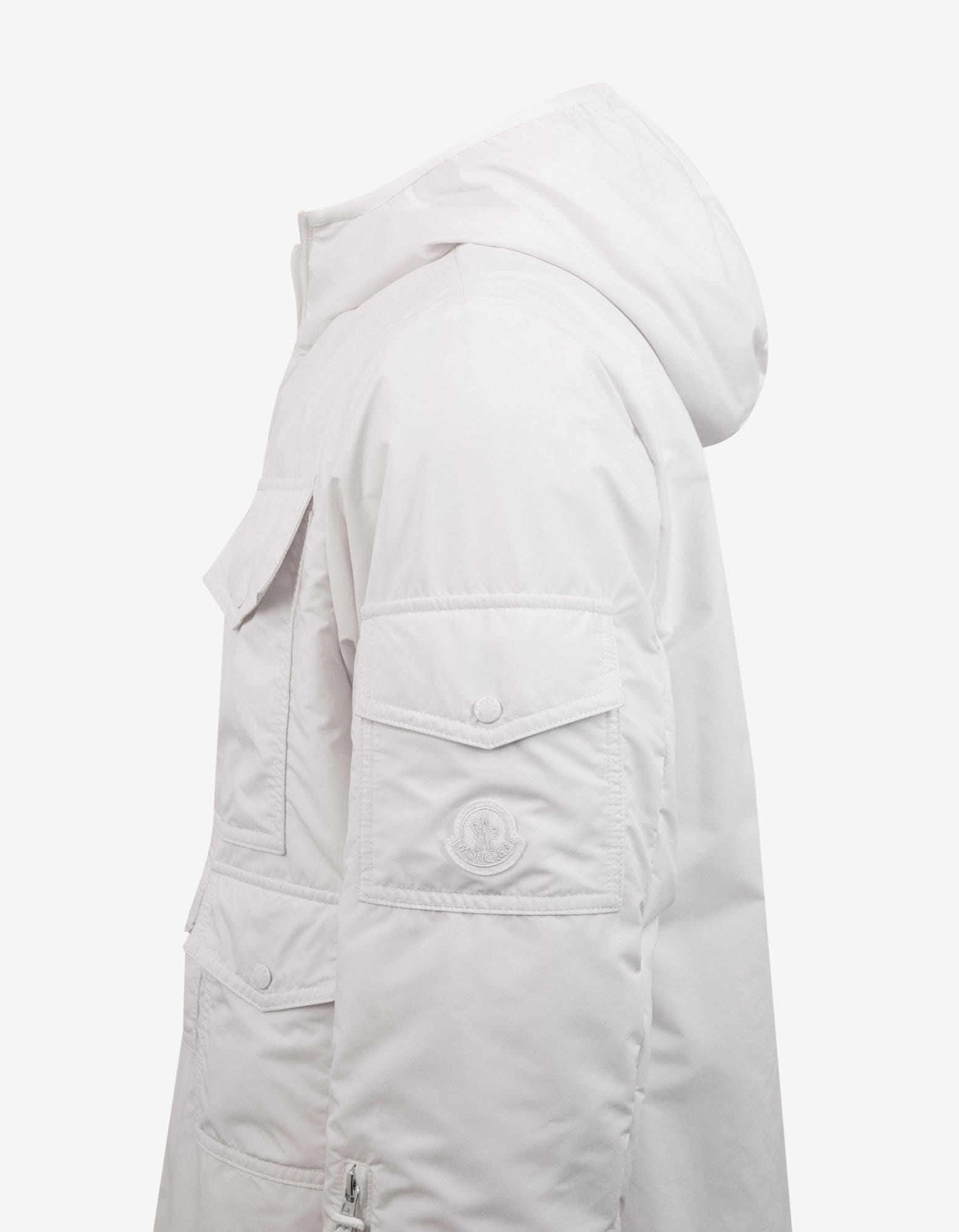 2 Moncler 1952 Rila White Nylon Down Jacket – Zoo Fashions