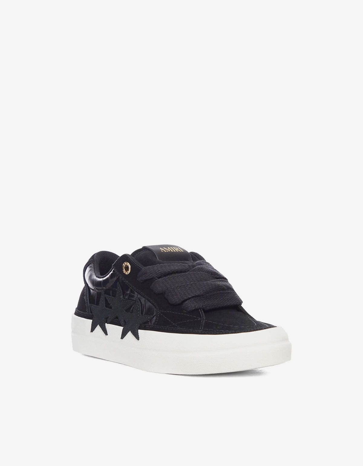 Amiri Black Croc Debossed Sunset Skate Trainers AMFOSR1182 001