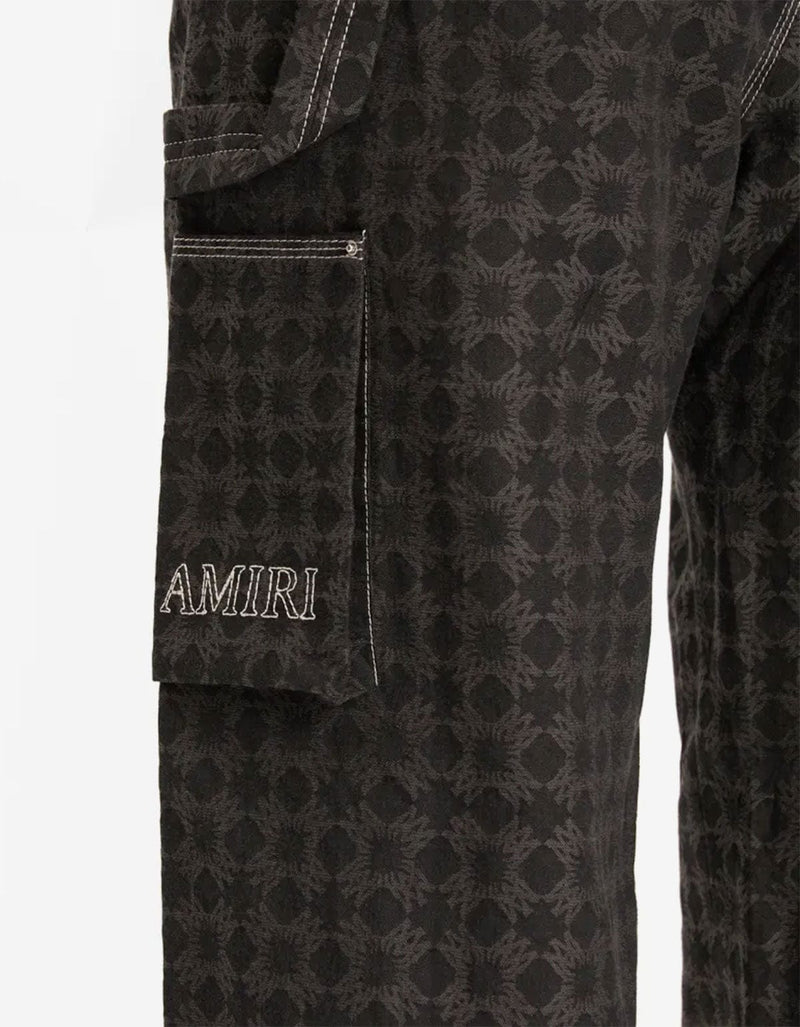 Amiri Black MA Quad Work Pants AMPACA1039 001
