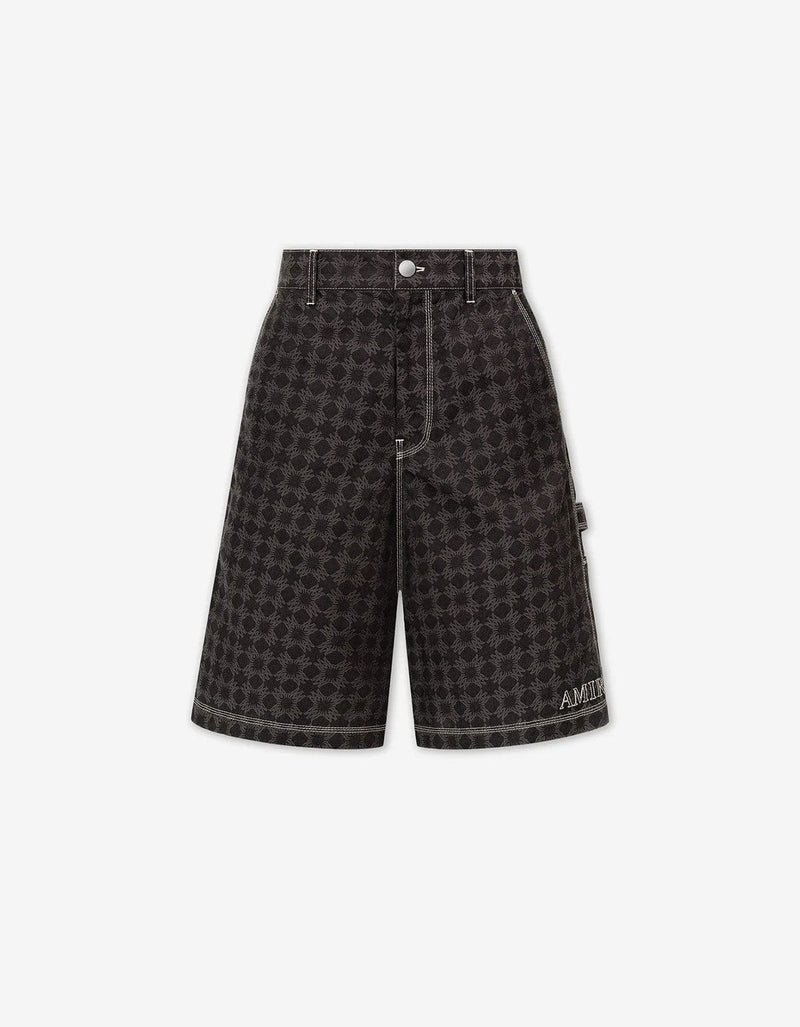 Amiri Black MA Quad Work Shorts AMSHCA1091 001