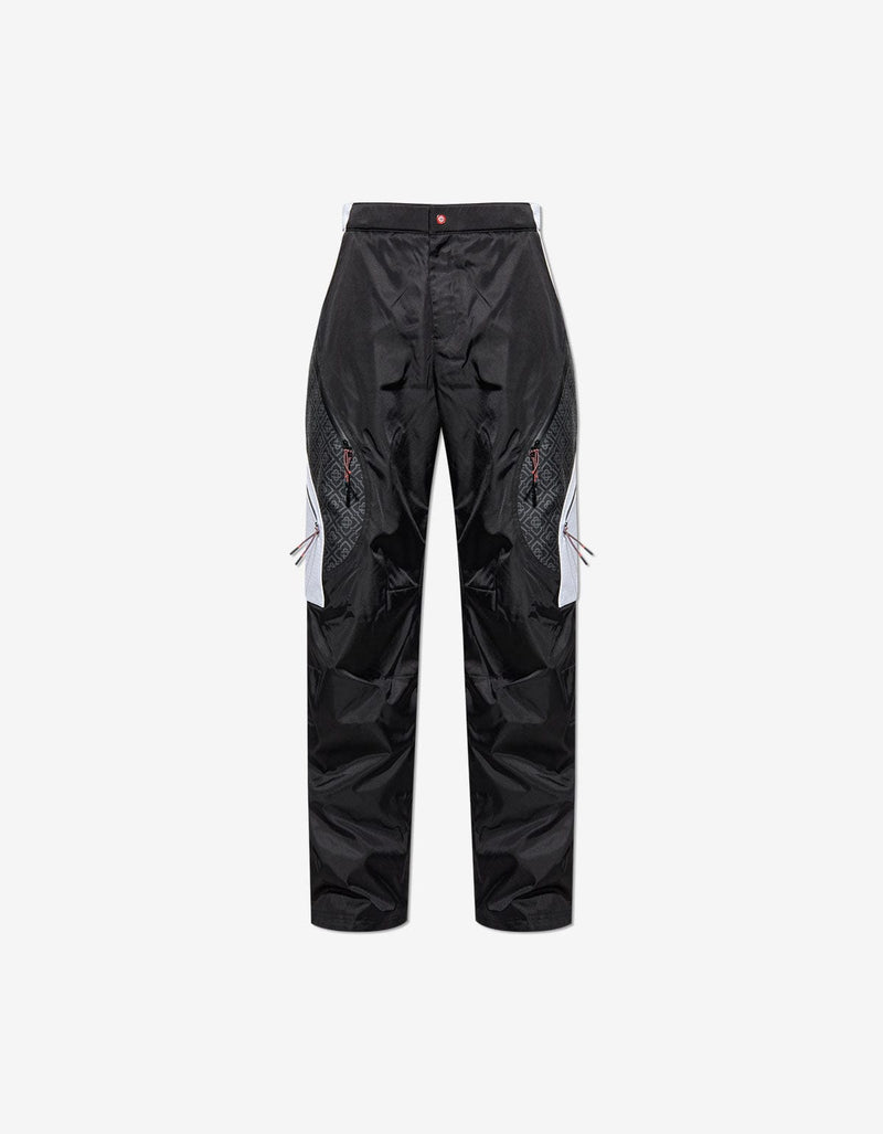Casablanca Black Cargo Ski Trousers M-AW25-TR-324-01-EX-SKI