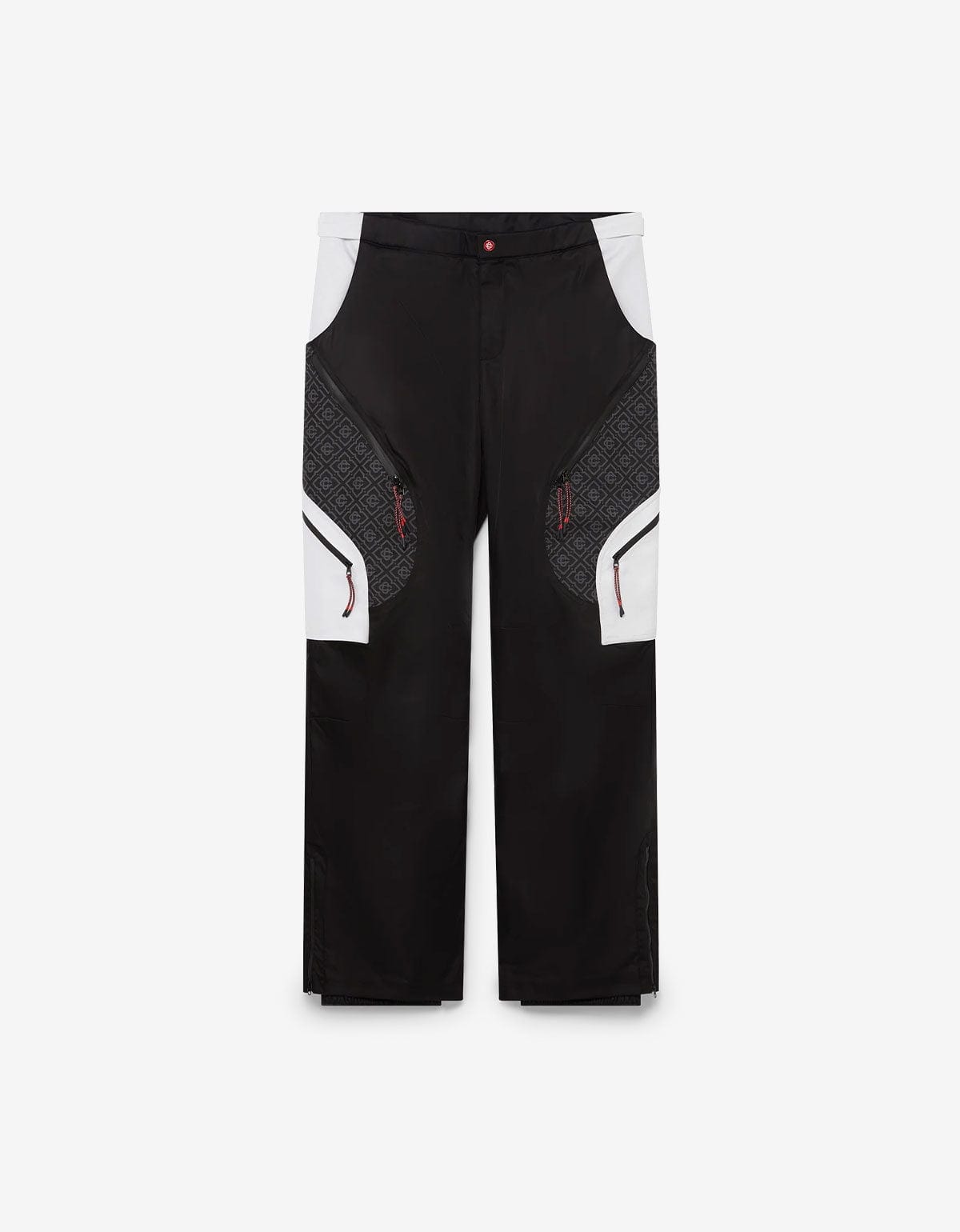Casablanca Black Cargo Ski Trousers M-AW25-TR-324-01-EX-SKI 