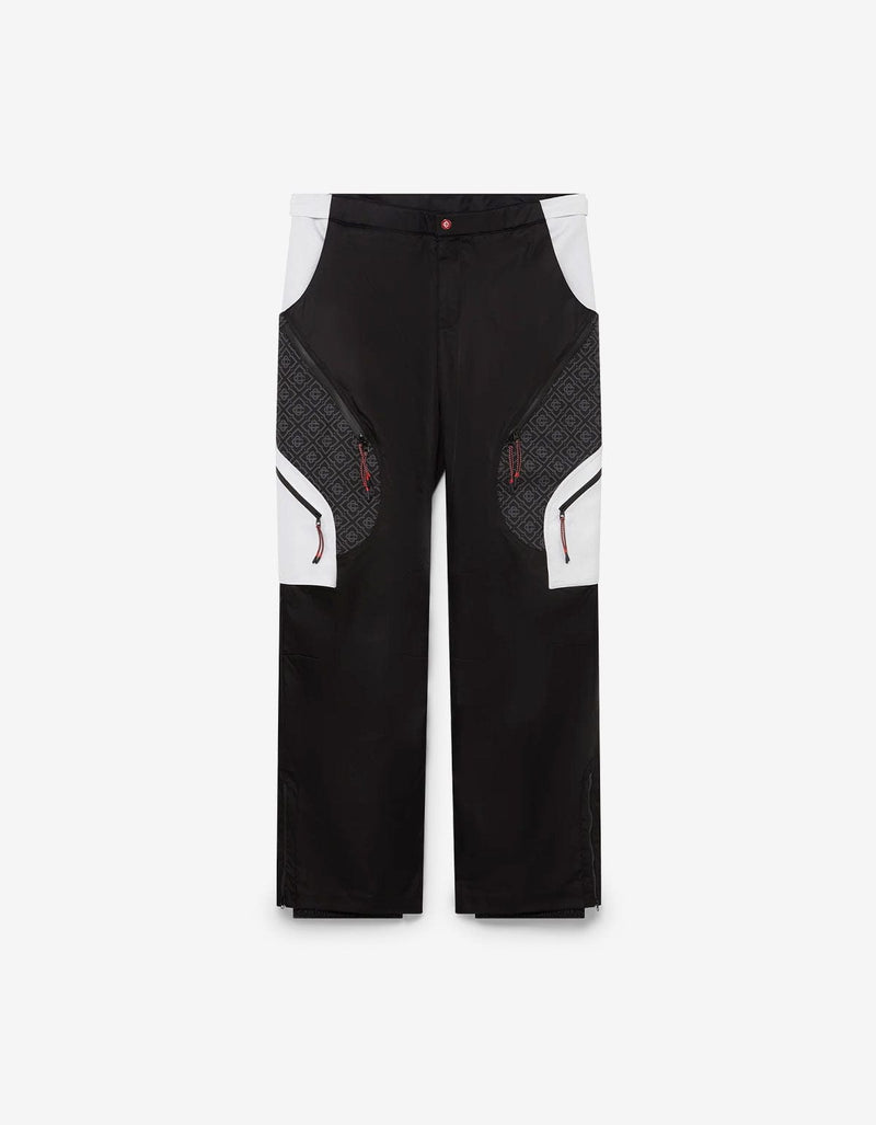 Casablanca Black Cargo Ski Trousers M-AW25-TR-324-01-EX-SKI 