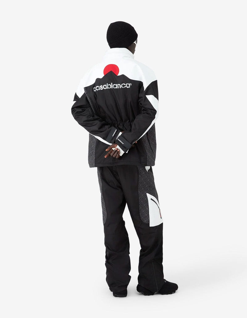 Casablanca Black Cargo Ski Trousers M-AW25-TR-324-01-EX-SKI 