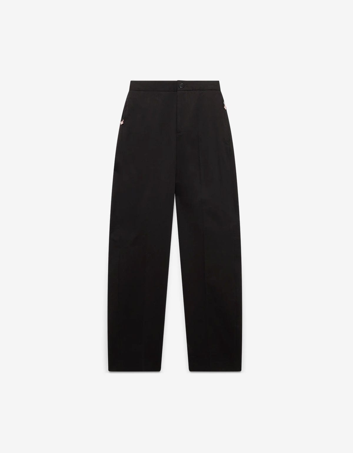 Casablanca Black Chino Trousers MPF25-TR-321-01 