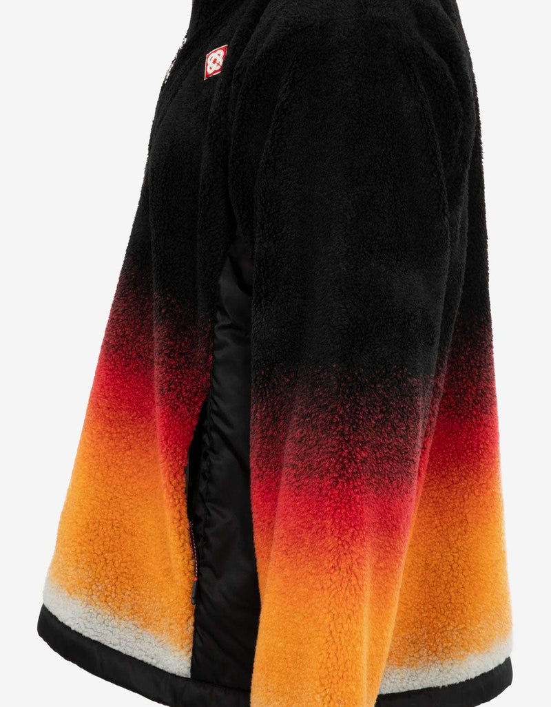 Casablanca Black Gradient Fleece Jacket M-AW25-JK-376-01-EX-SKI