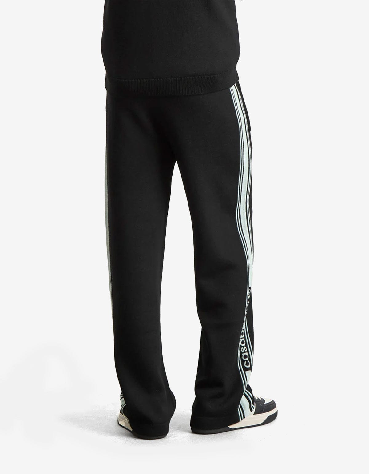 Casablanca Black Merino Wool Track Pants – Zoo Fashions