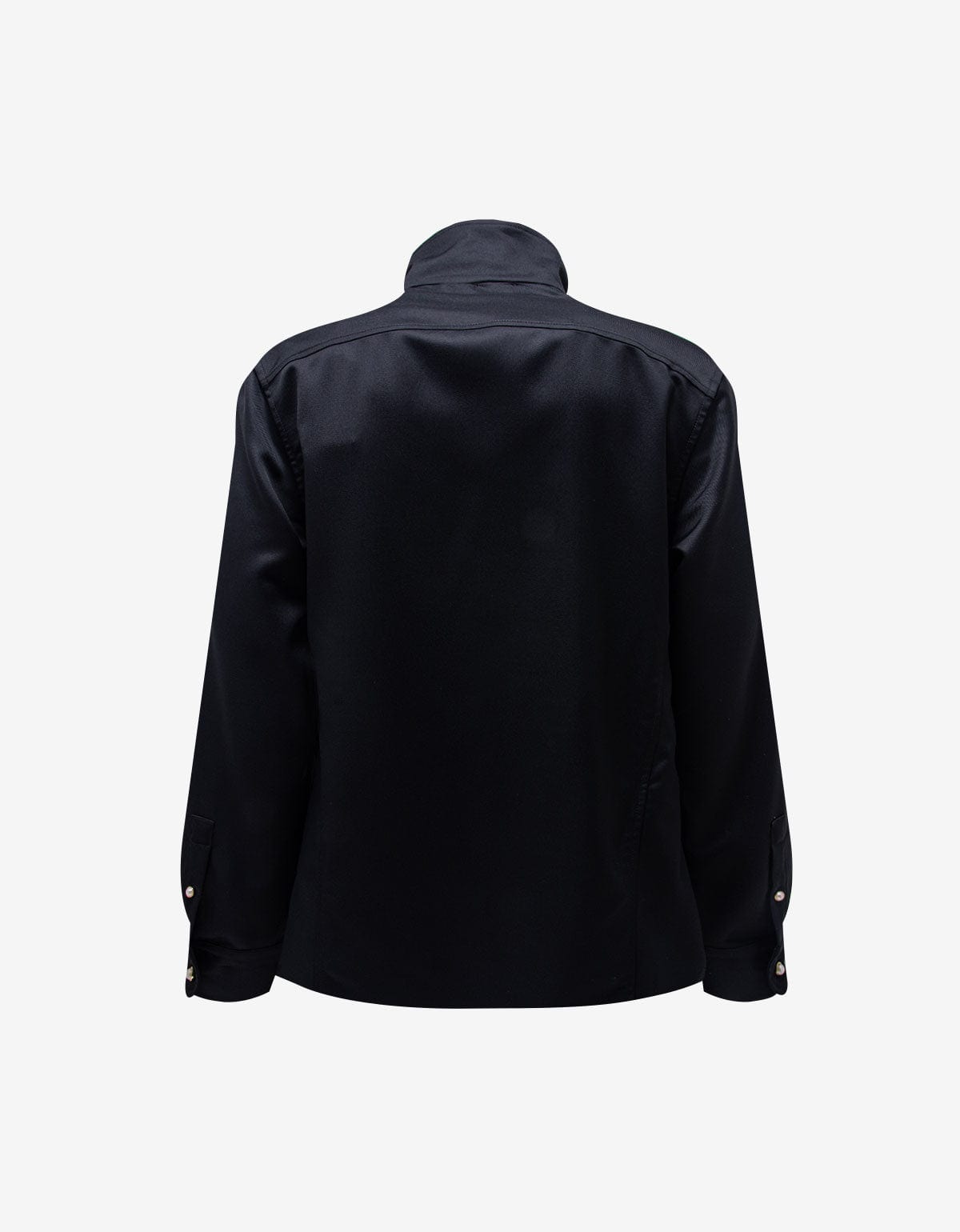Casablanca Black Workwear Shacket M-AW25-SH-205-01