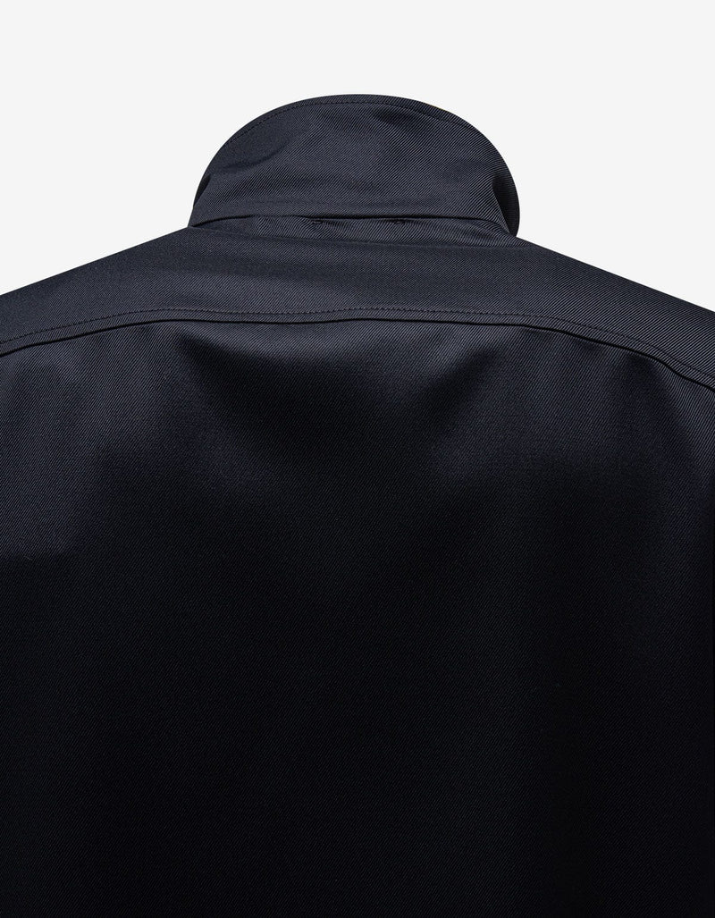 Casablanca Black Workwear Shacket M-AW25-SH-205-01