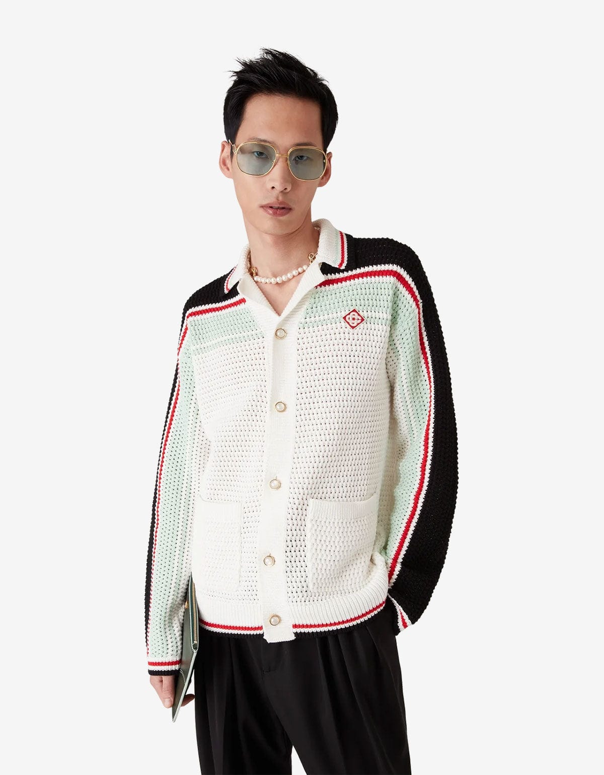 Casablanca Multicolour Cotton Tennis Crochet Shacket – Zoo Fashions