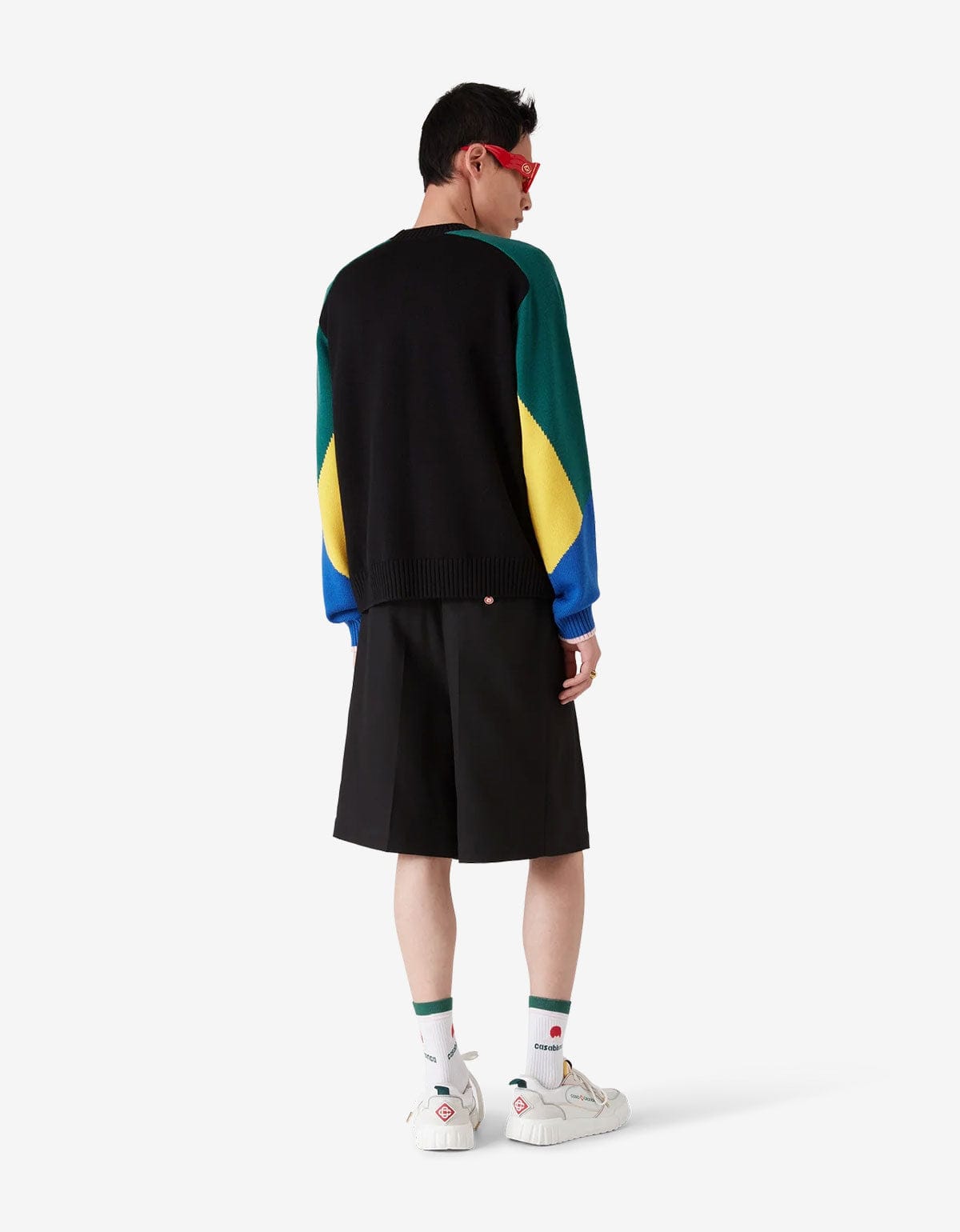 Casablanca Multicolour Merino Montagne Jumper – mens designer