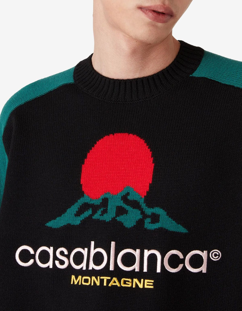 Casablanca Multicolour Merino Montagne Jumper MPF25-KW-1008-01