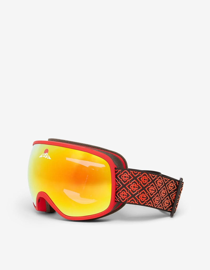 Casablanca Red & Orange Ski Goggles A-AW25-EW-085-01-EX-SKI