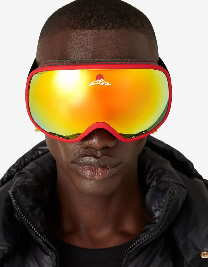 Casablanca Red & Orange Ski Goggles A-AW25-EW-085-01-EX-SKI