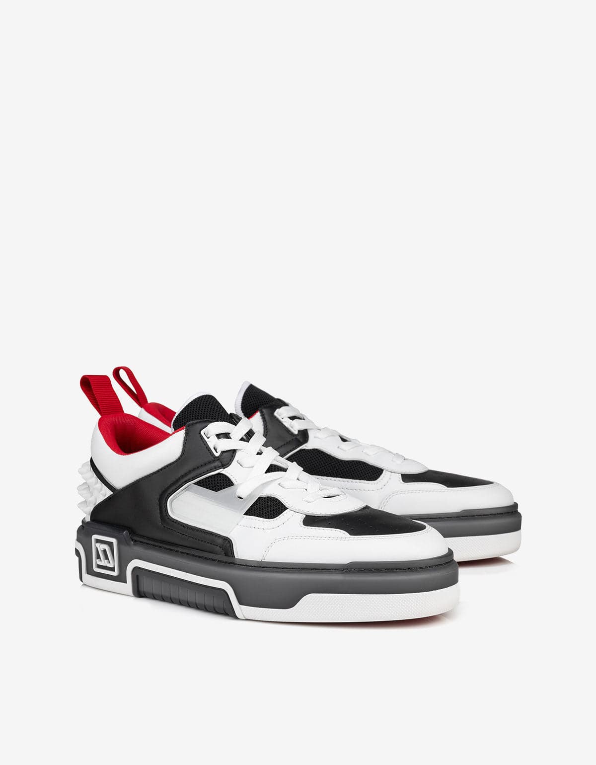 Christian Louboutin Astroloubi Black & White Trainers – mens