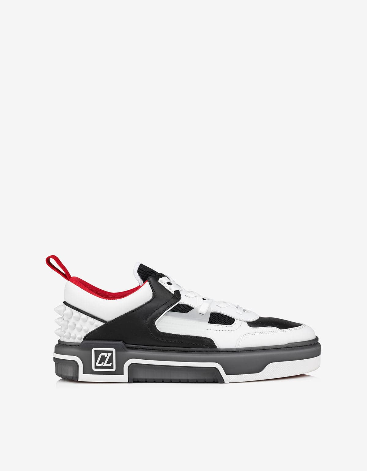 Christian Louboutin Astroloubi Black & White Trainers 3240020 WH51