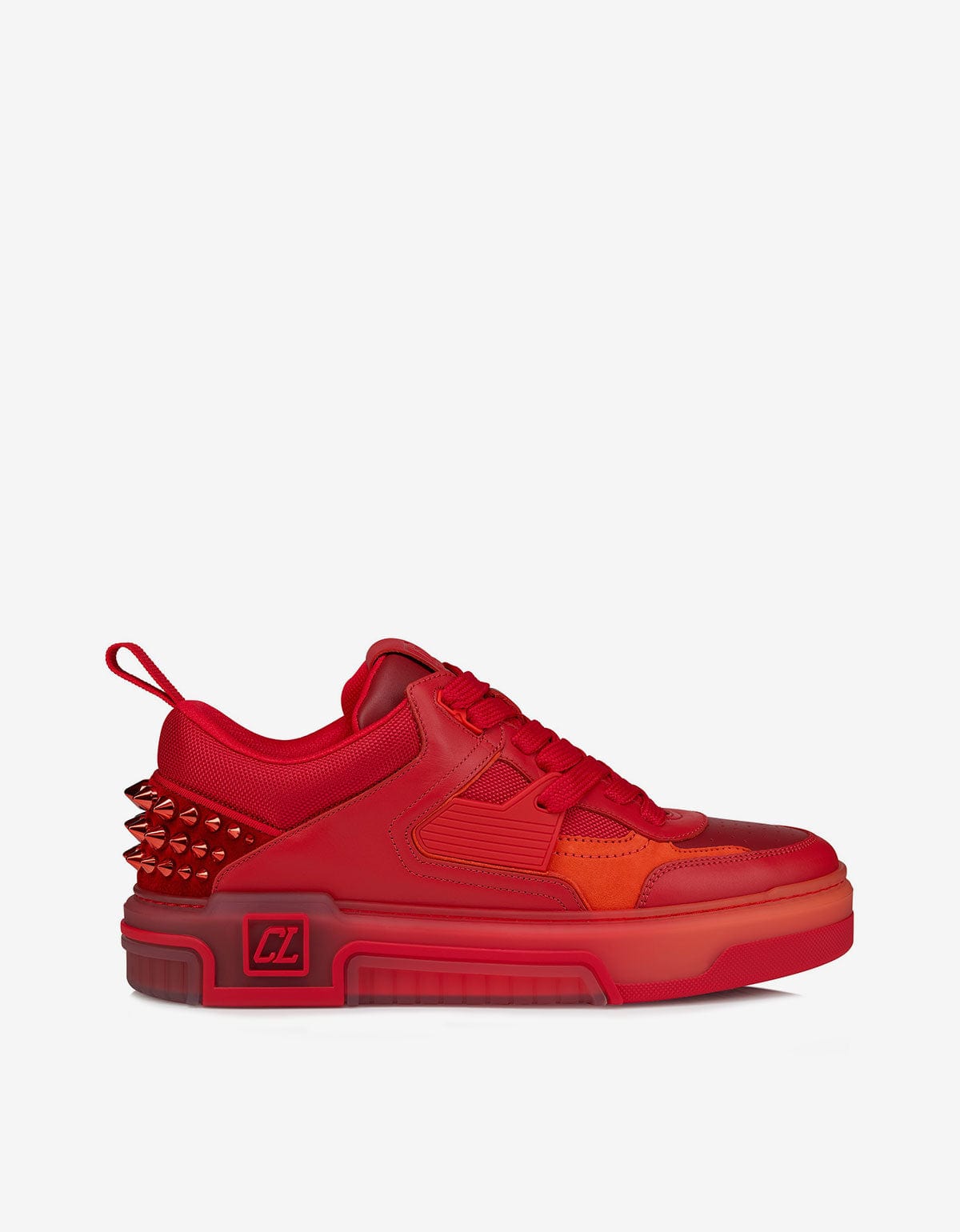 Christian Louboutin Astroloubi Red Trainers – mens designer