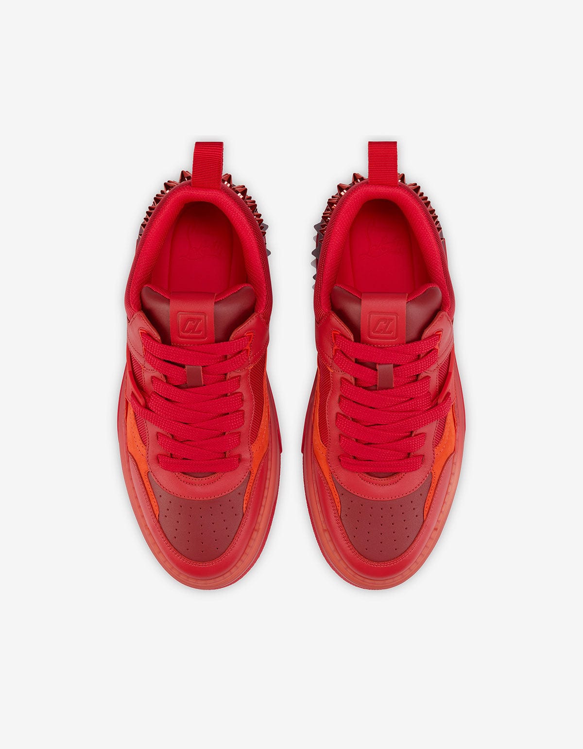 Christian Louboutin Astroloubi Red Trainers – mens designer