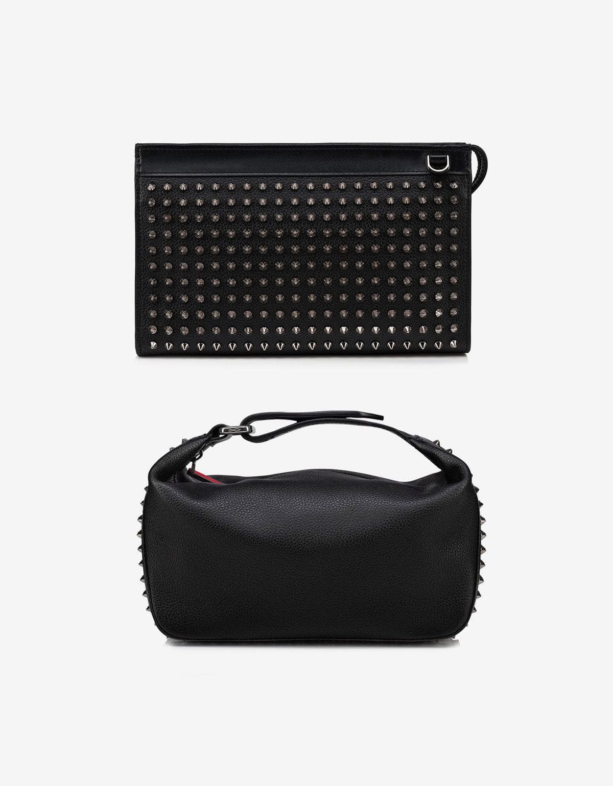 Christian Louboutin Black Funky Crosssbody & Wash Bag Set
