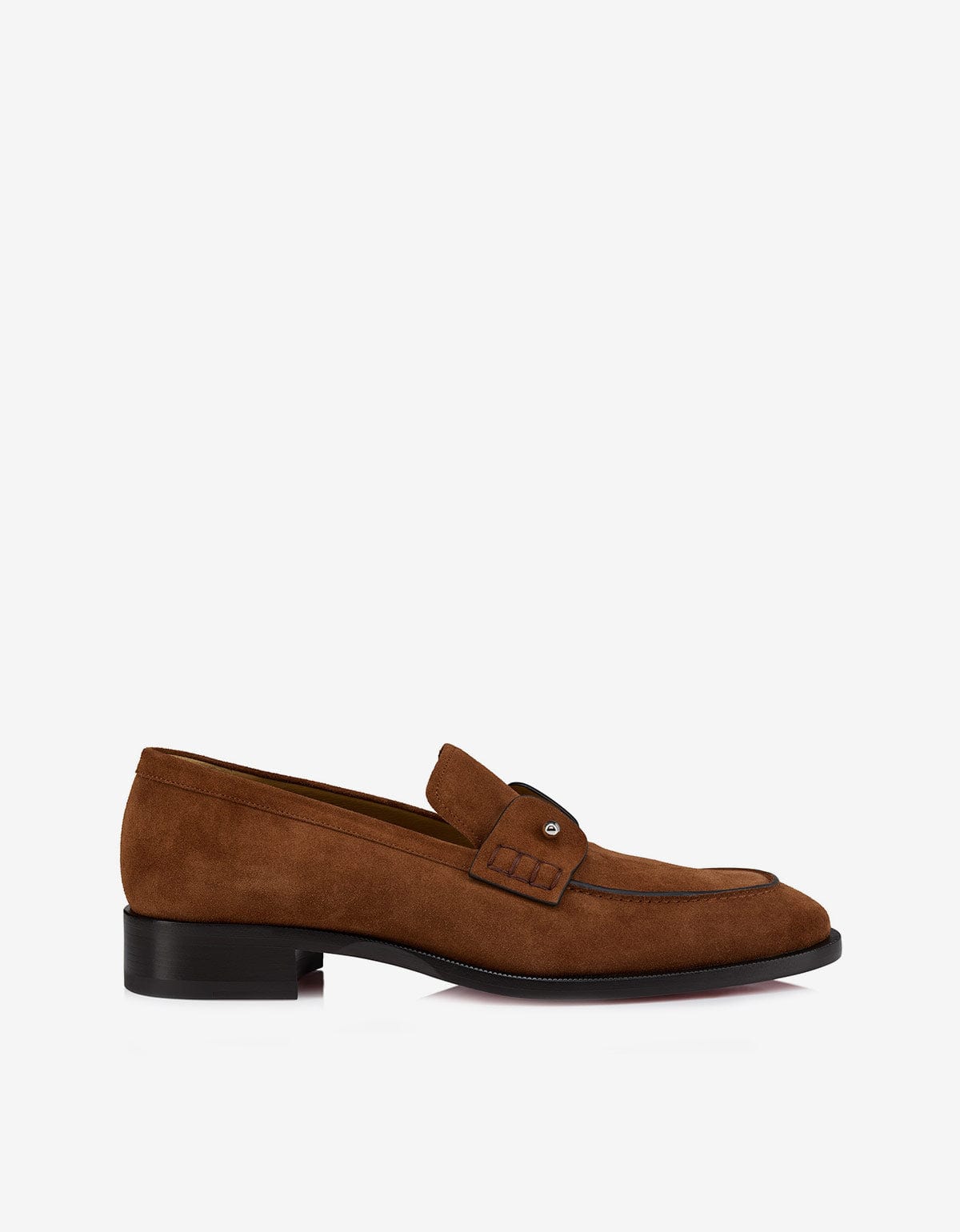 Christian Louboutin Brown Chambelimoc Loafers 3240280 C922