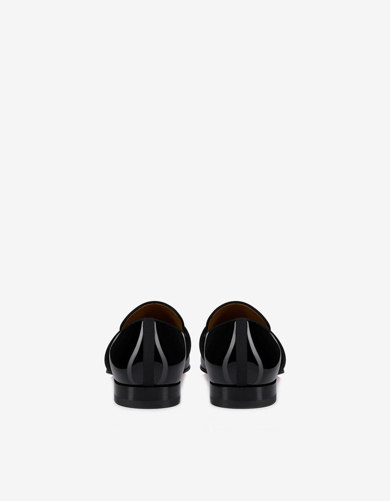 Christian Louboutin Dandydeco Black Patent Loafers 3250695 BK01