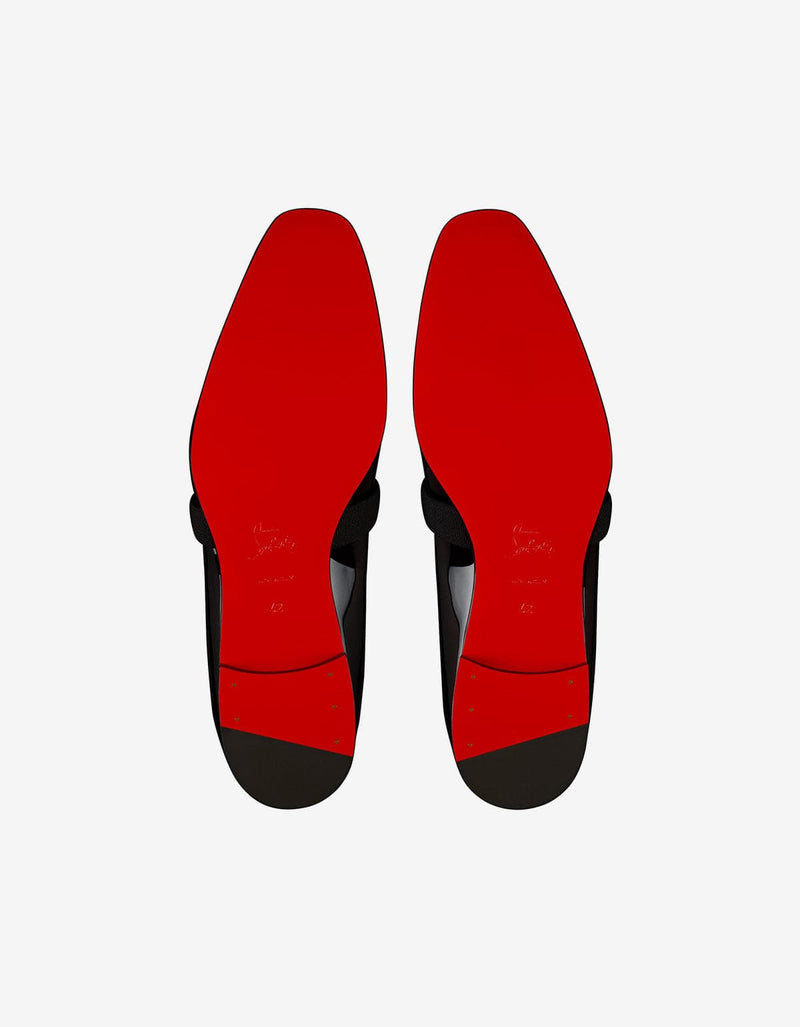 Christian Louboutin Dandydeco Black Patent Loafers 3250695 BK01