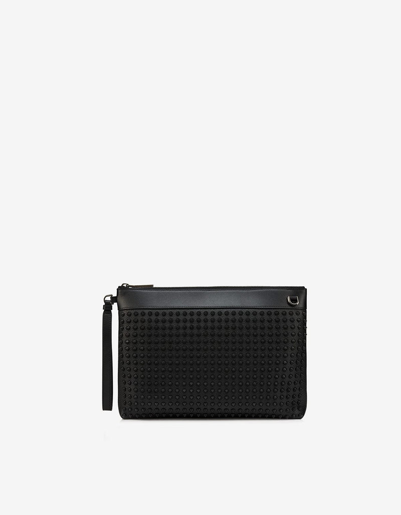 Christian Louboutin Funky Black Pouch Bag 3255191 BK01 