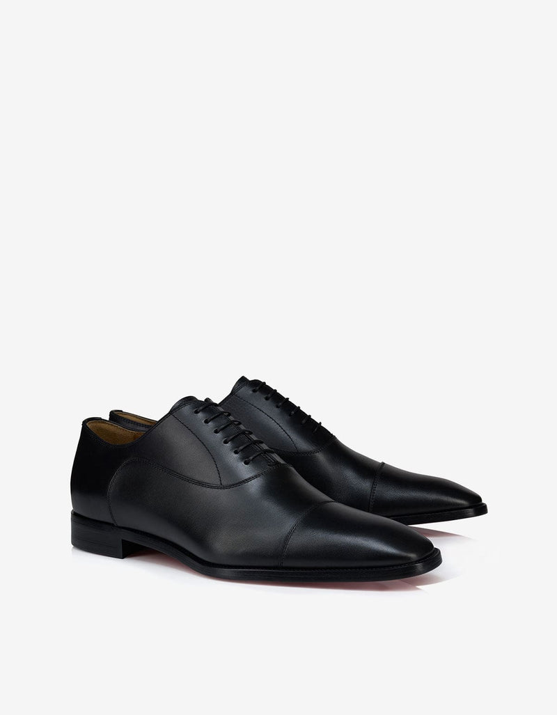 Christian Louboutin Greggory Flat Black Oxford Shoes 3250066 BK01