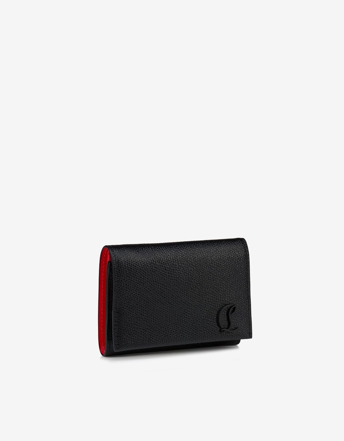 Christian Louboutin Mooncrest Black Compact Wallet 3255094 BK01