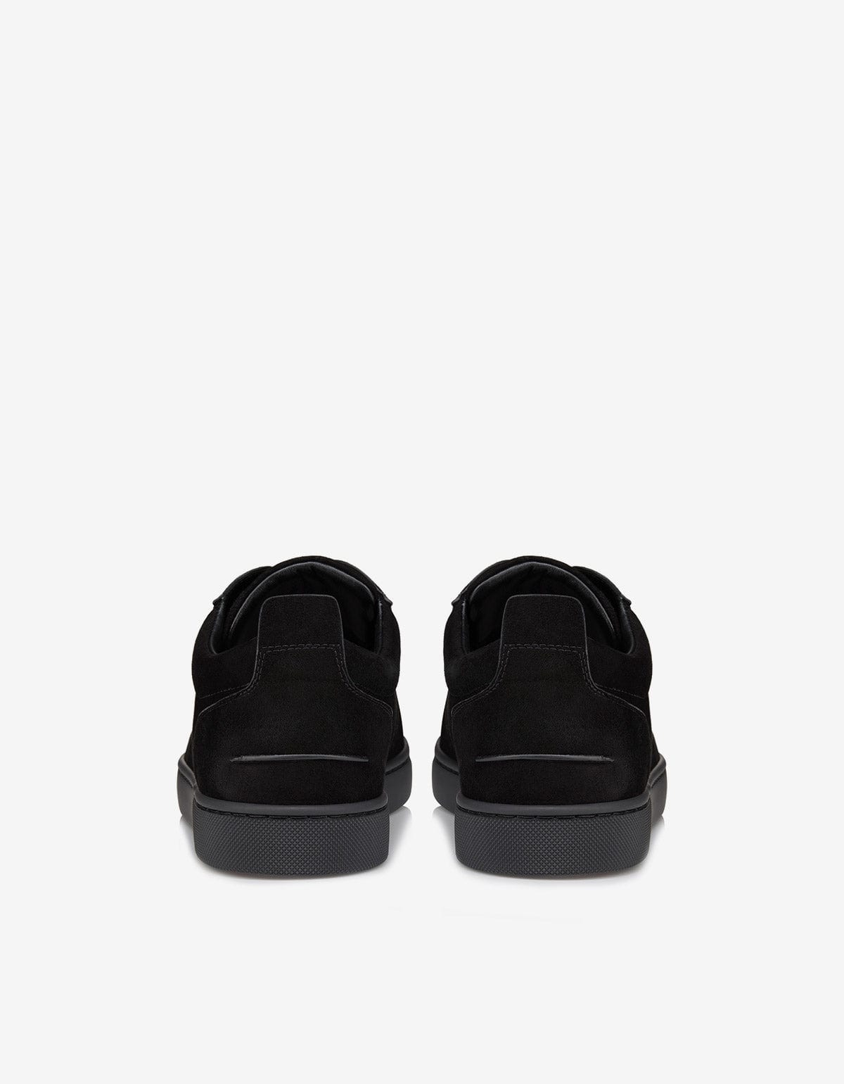 Christian Louboutin St Louis Black Suede Trainers 3250667 BK01