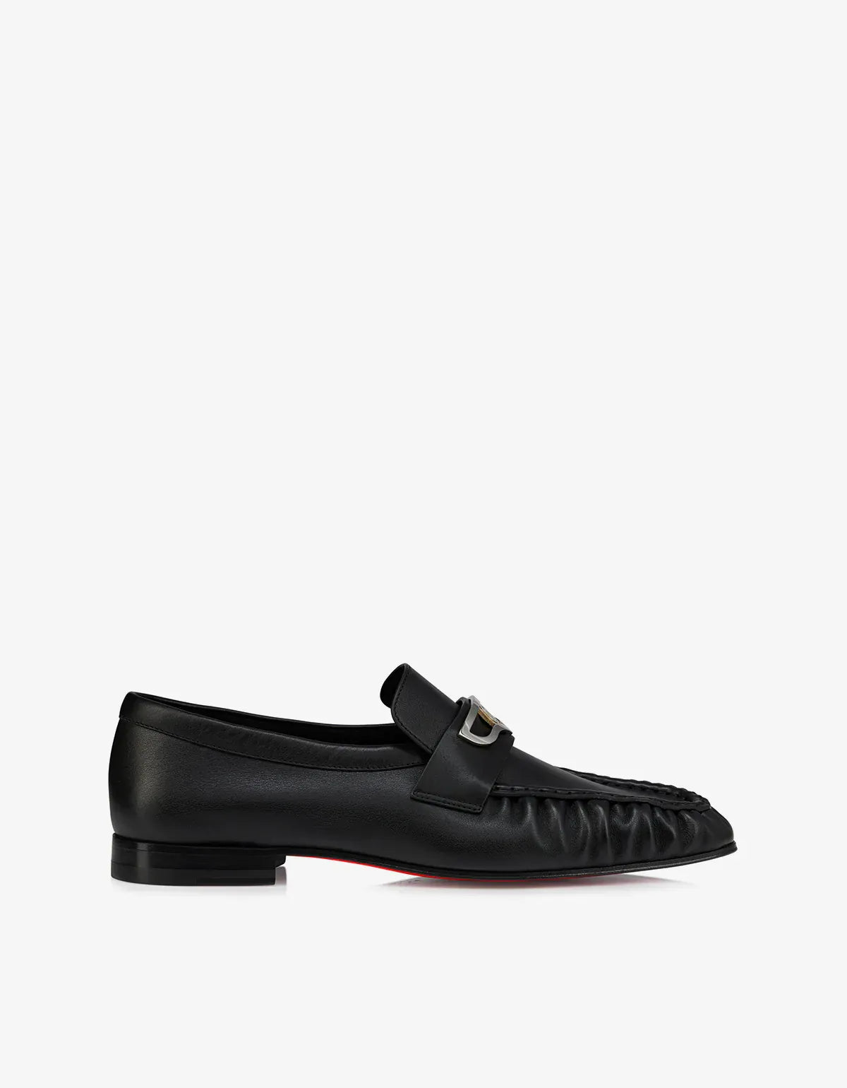 Christian Louboutin Black Mocallista Loafers 1260099 BK01