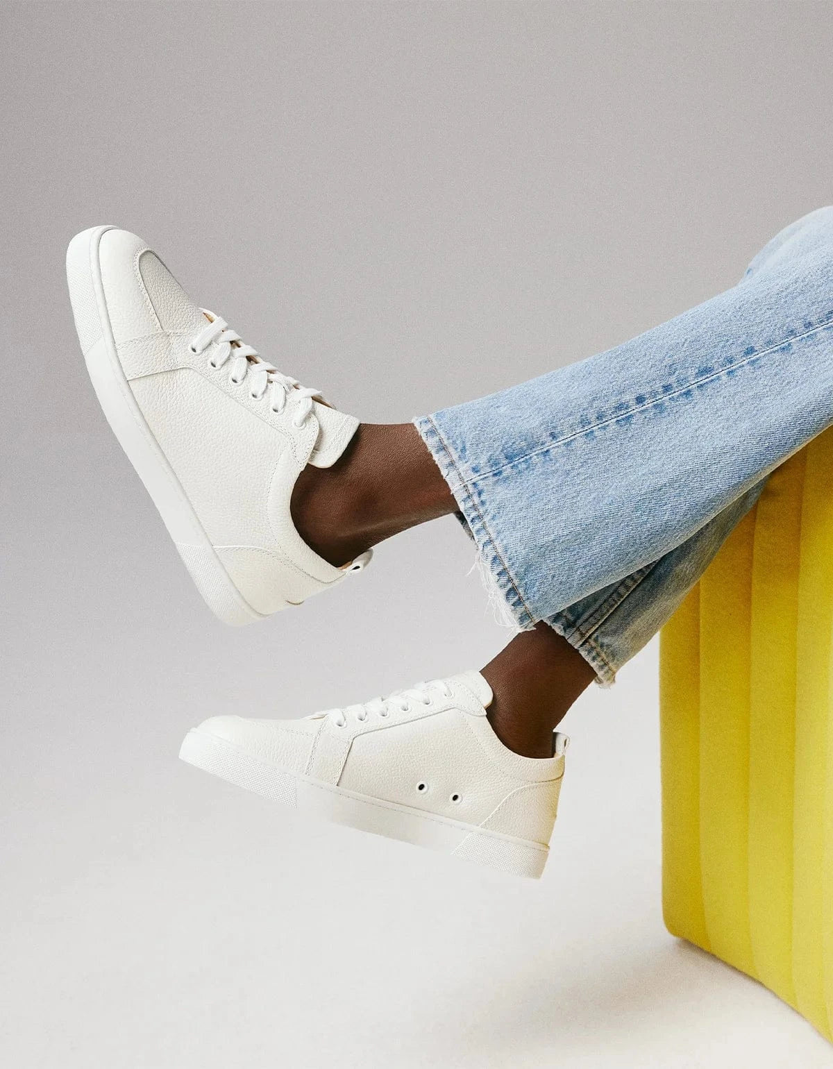 Christian Louboutin White Rantulow Trainers 3250203 WHA8