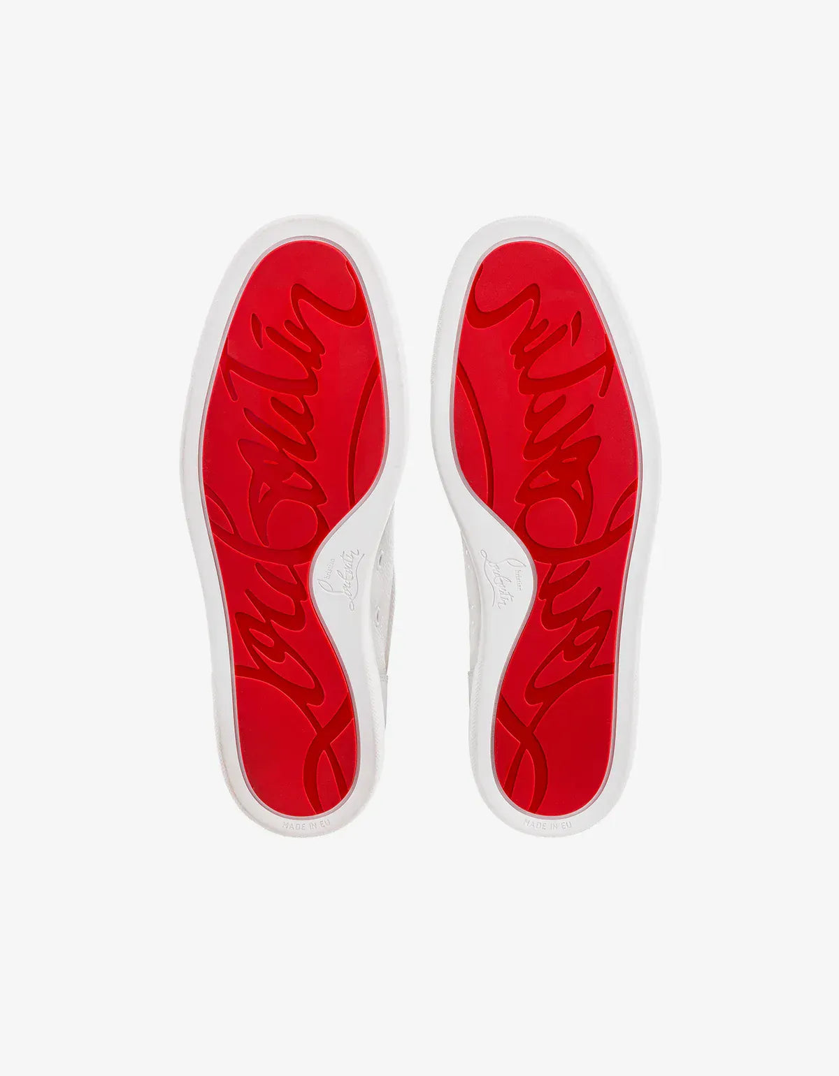 Christian Louboutin White Rantulow Trainers 3250203 WHA8