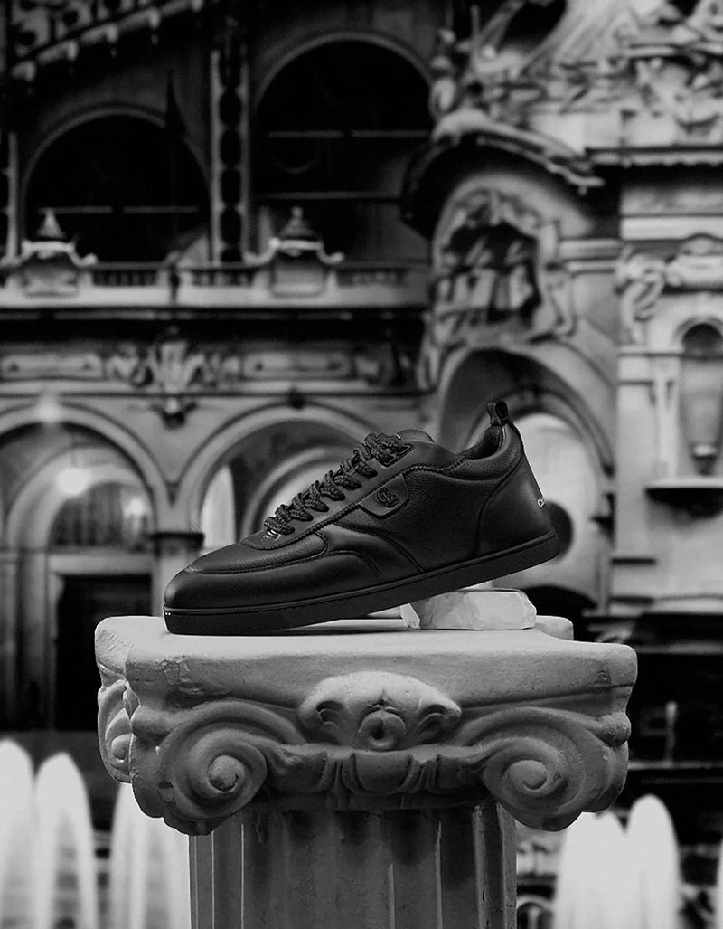 Christian Louboutin Black SK VI Trainers – mens designer fashion