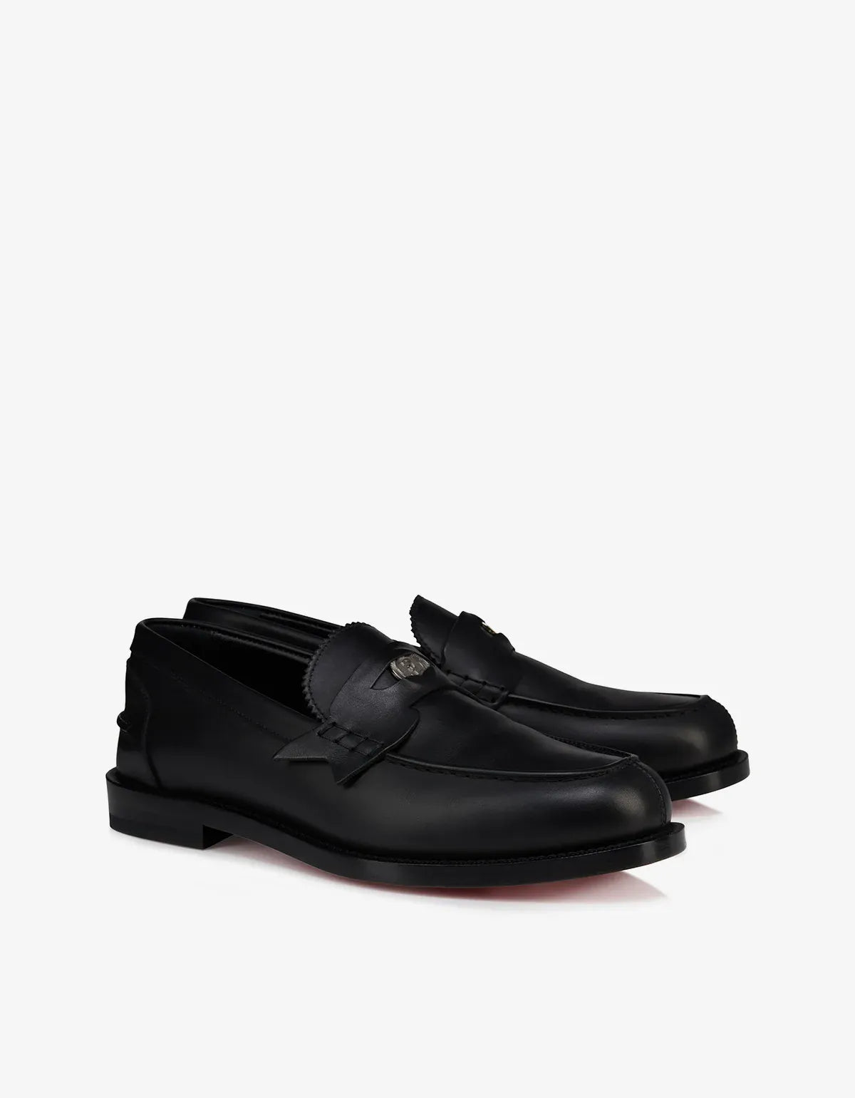 Christian Louboutin Black The Plato Loafer 3260183 BK01