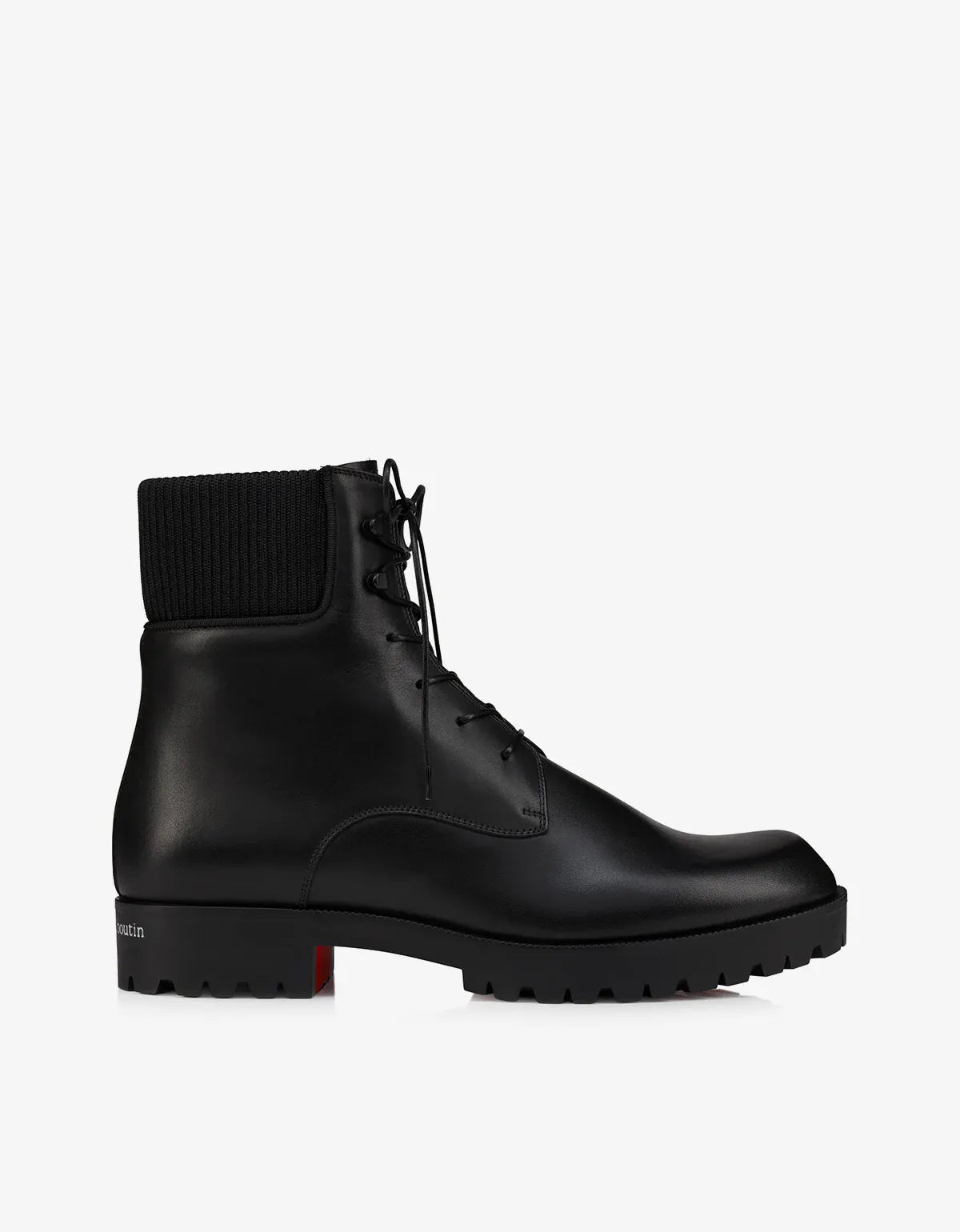 Christian Louboutin Black Trapman TCT 2 Boots 1260635 BK01