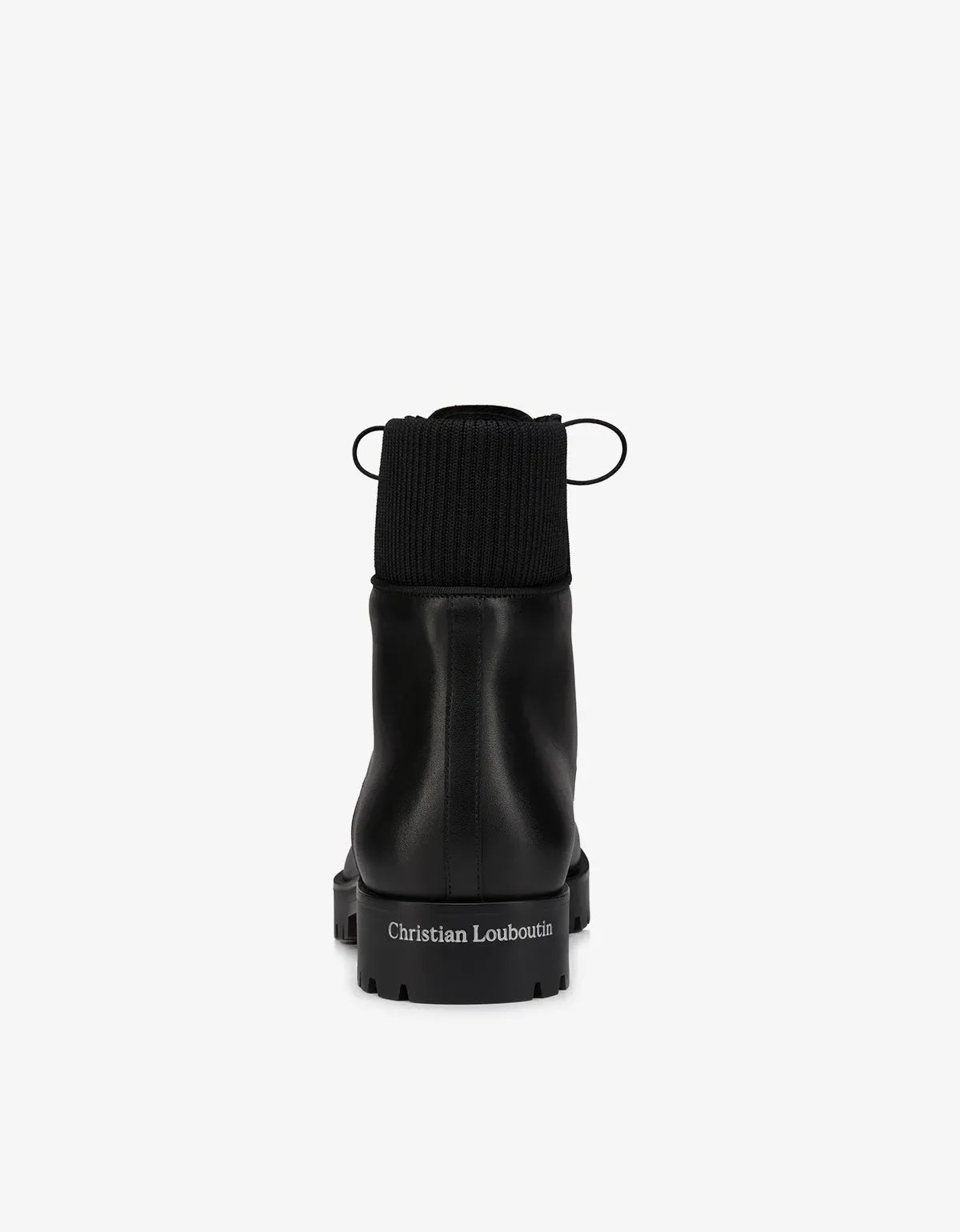 Christian Louboutin Black Trapman TCT 2 Boots 1260635 BK01