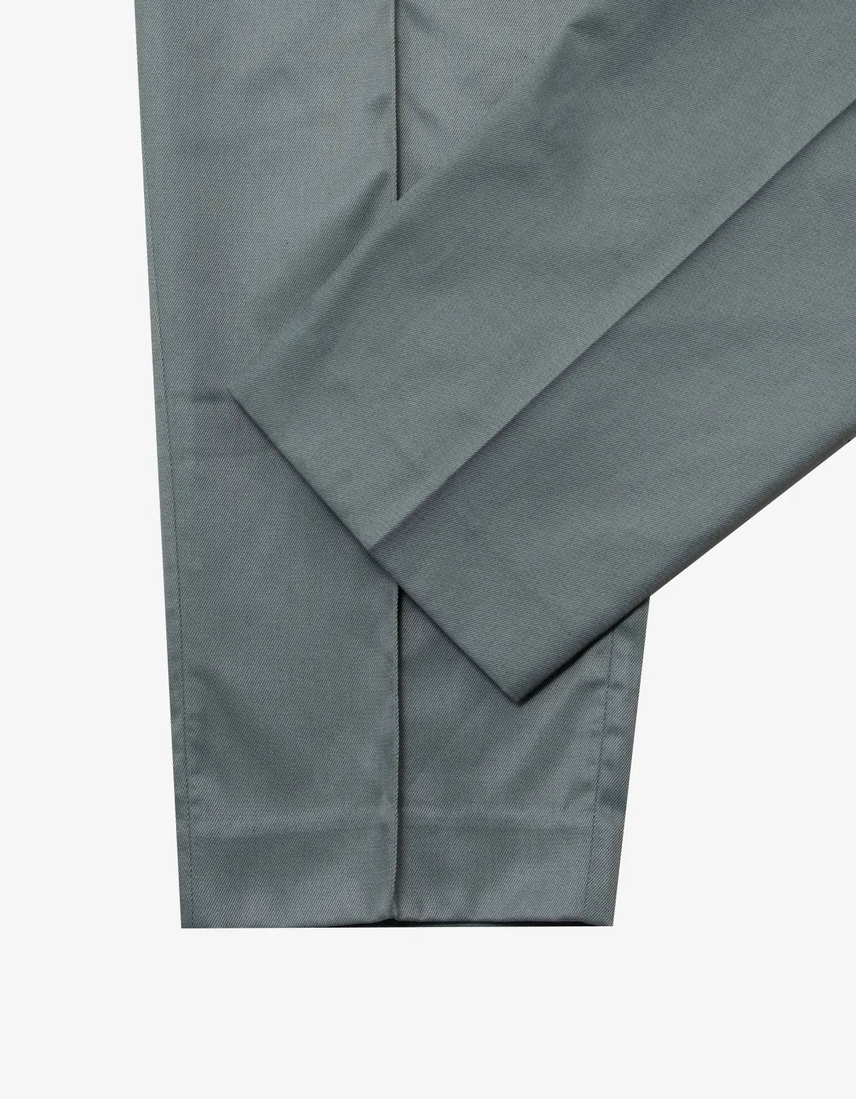 Comme Des Garçons Shirt Grey Tapered Twill Trousers
