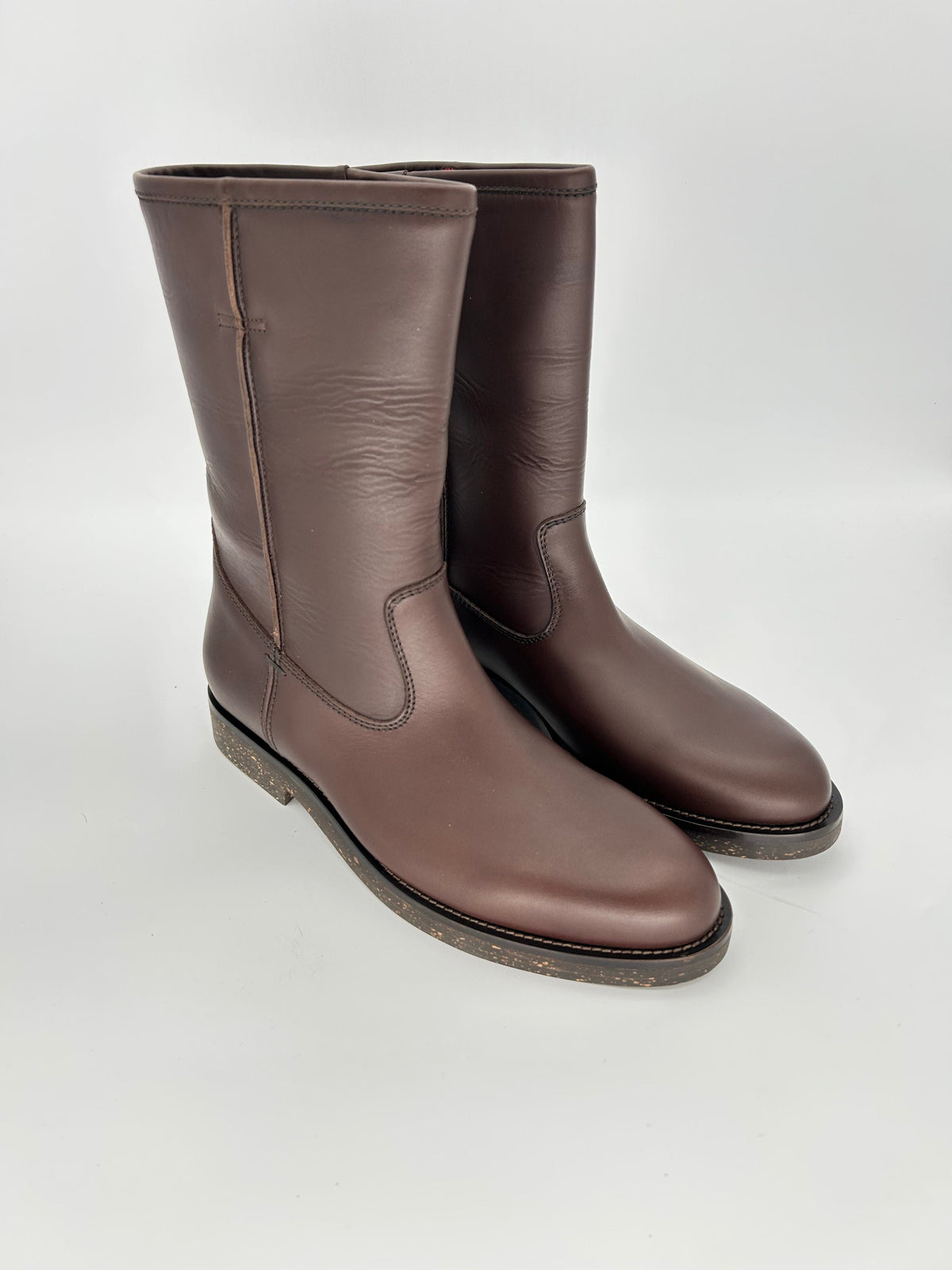 Gucci Brown Leather Riding Boot — AW05 Archive, Made in Italy