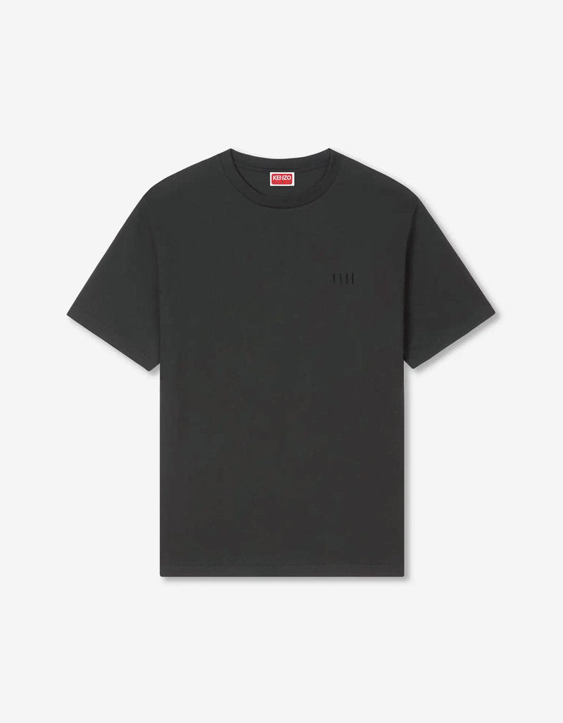 Kenzo Black Boke Flower 2.0 Embroidered Oversized T-Shirt FG55TS4024SG 99J