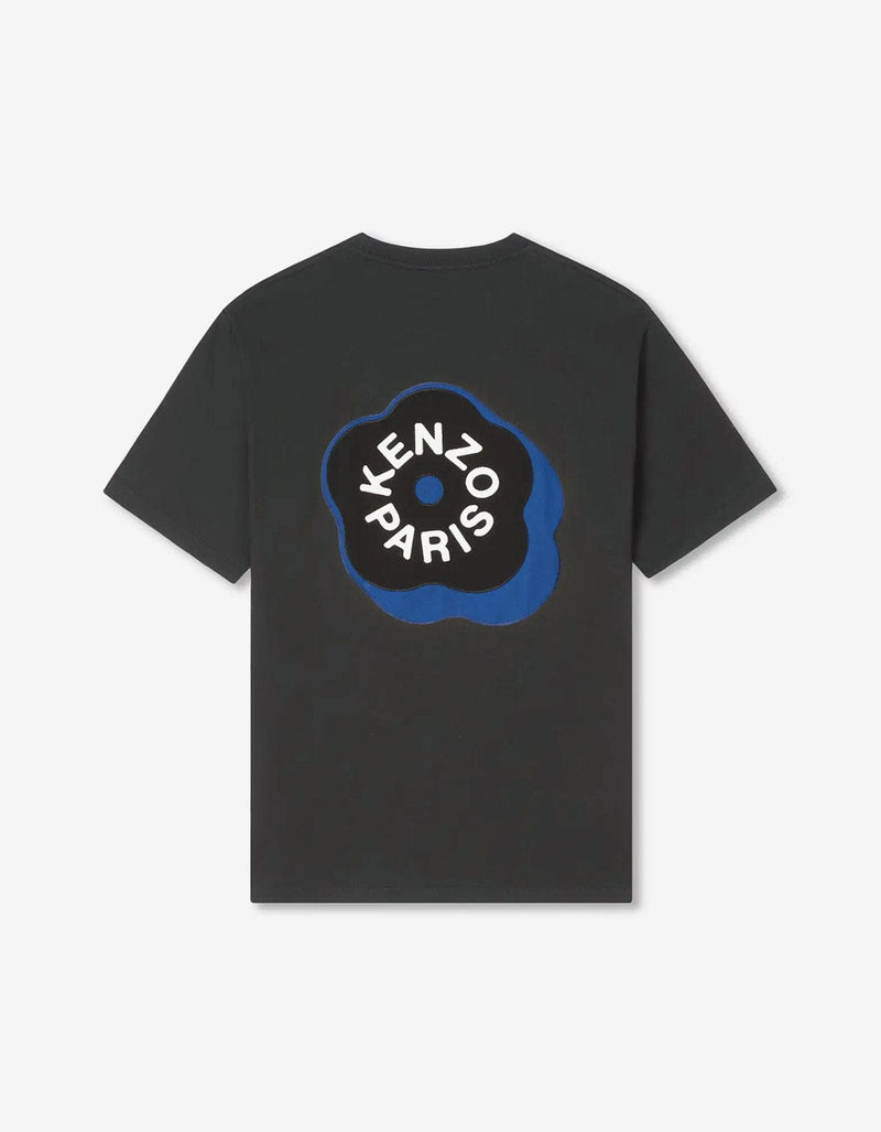 Kenzo Black Boke Flower 2.0 Embroidered Oversized T-Shirt FG55TS4024SG 99J