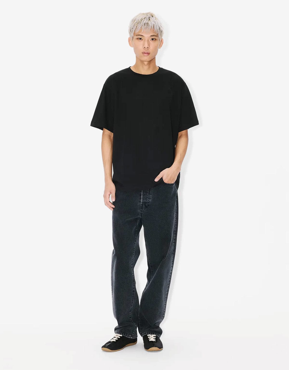 Kenzo Black Boke Flower 2.0 Embroidered Oversized T-Shirt – Zoo