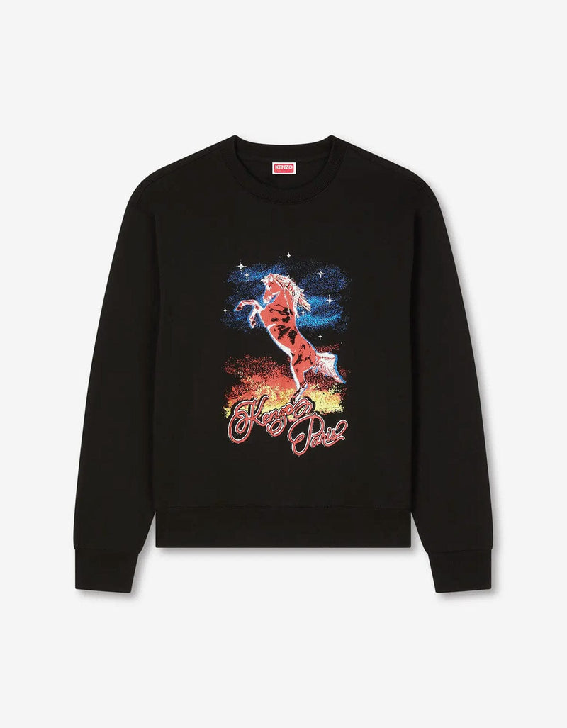 Kenzo Black 'Lunar New Year' Sweatshirt FG55SW2004MF.99J