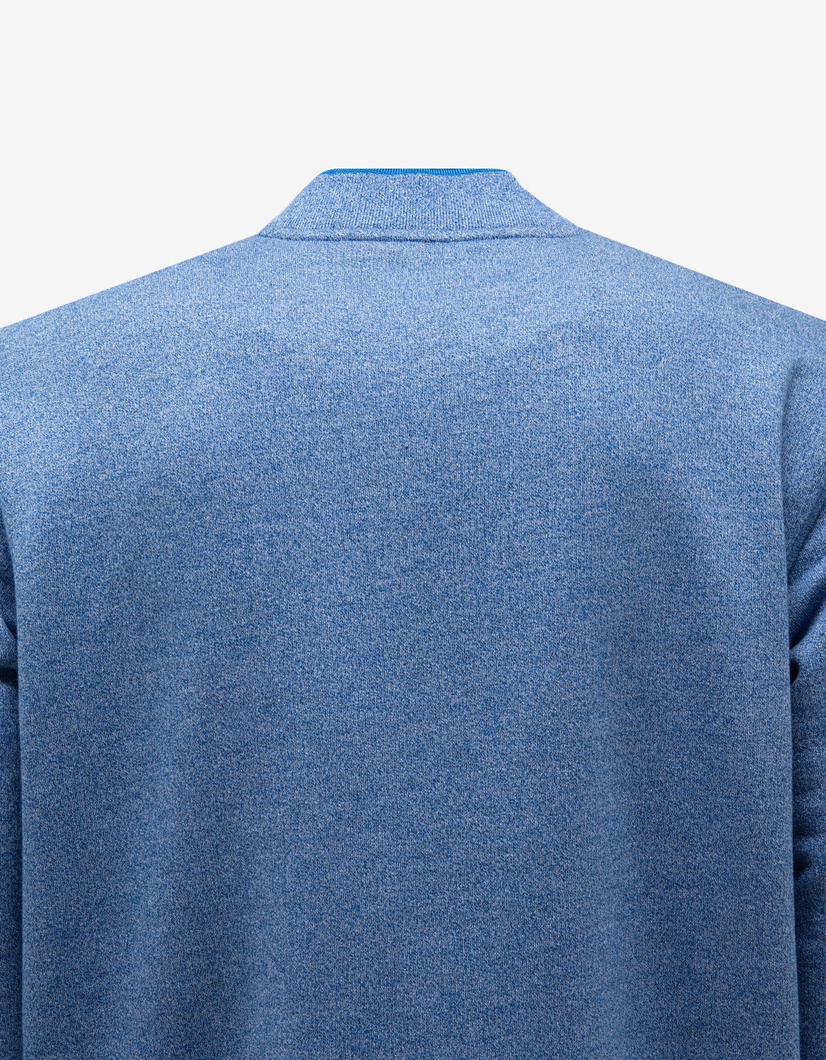 Kenzo Blue Tiger Badge Zip Through Sweatshirt